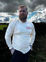 Resort: Valhalla Tee - Off White - T-Shirt - Horns of Odin