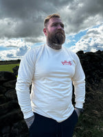 Resort: Valhalla Tee - Off White - T-Shirt - Horns of Odin