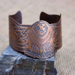Owl Cutout Cuff - Cuff - Horns of Odin
