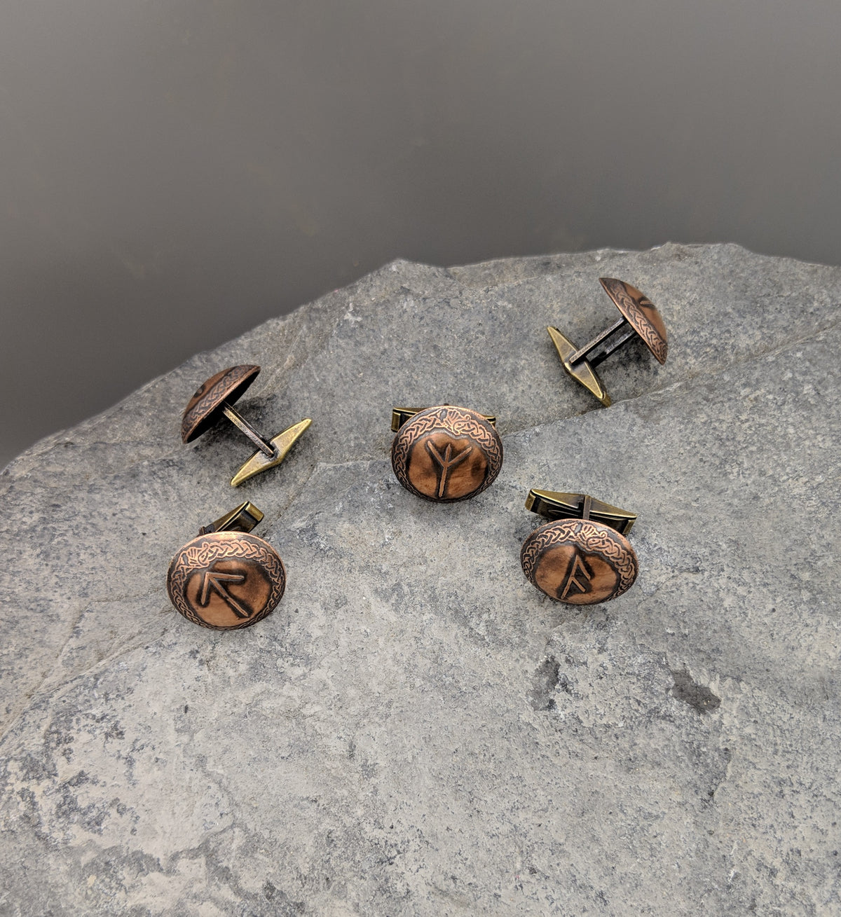 Rune Cufflinks - Horn mug - Horns of Odin