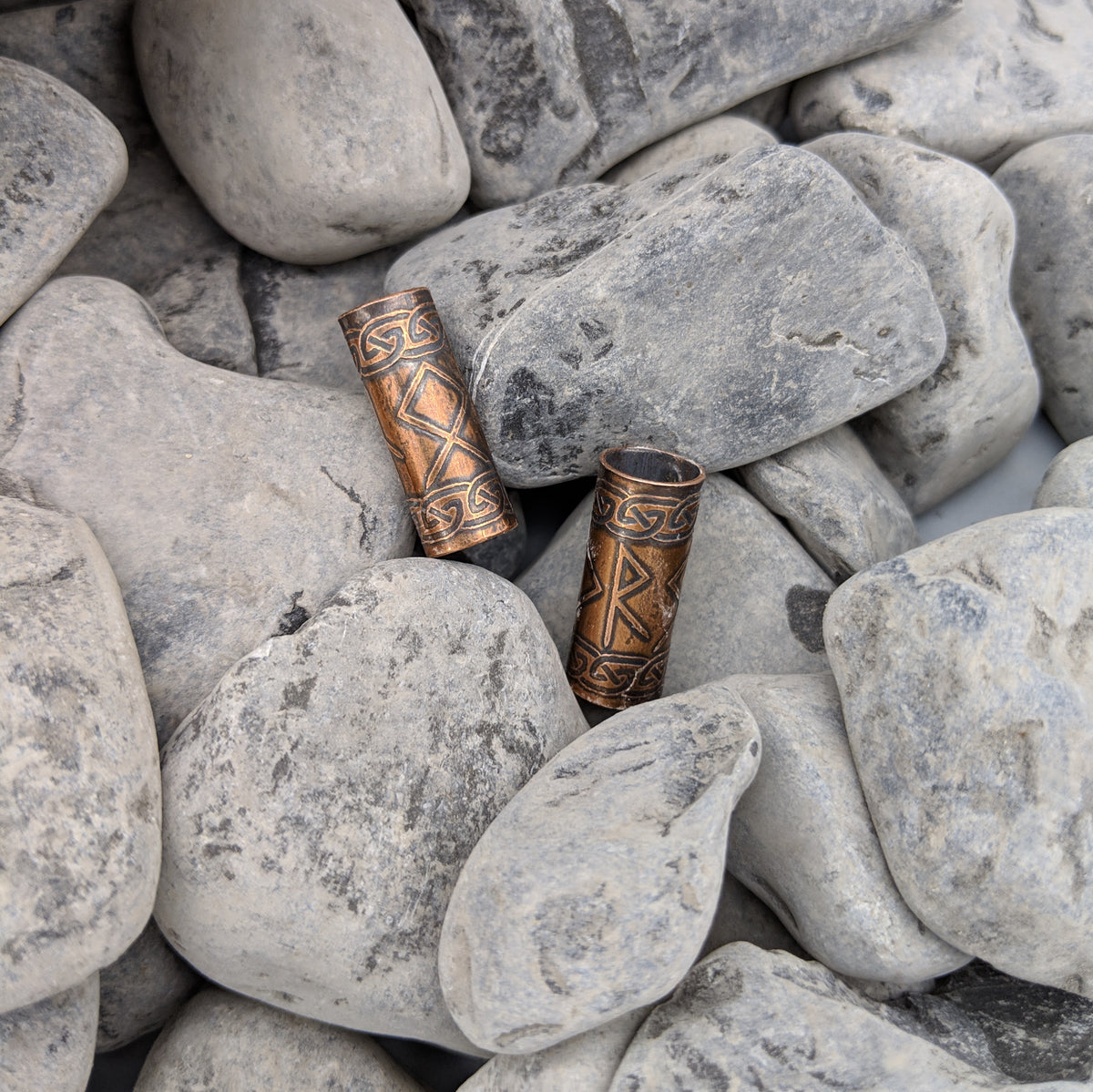 Beard / Hair bead - Ring - Horns of Odin