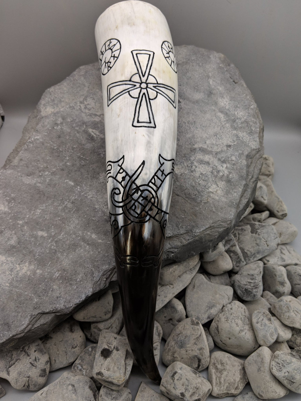 Lingsberg Runestone Horn - Drinking horn - Horns of Odin
