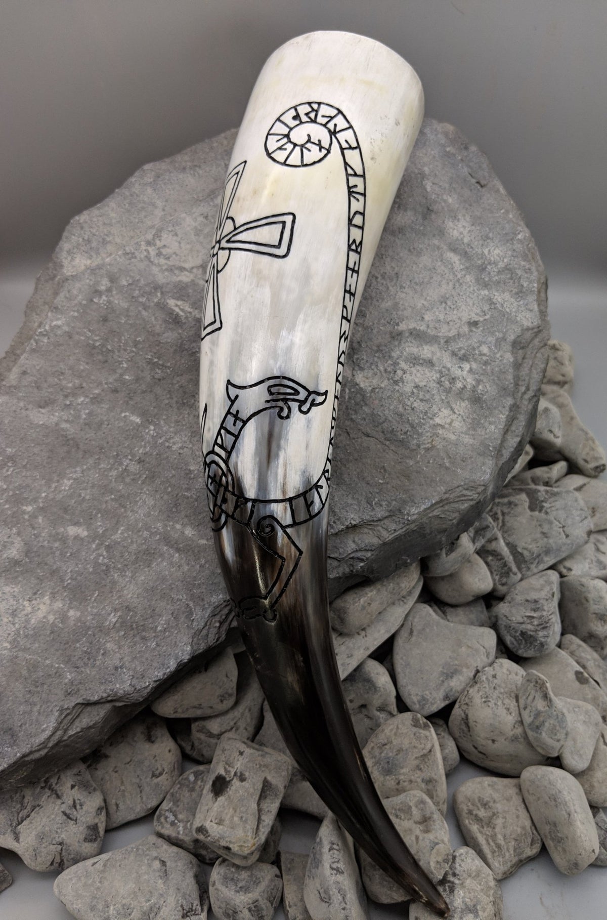 Lingsberg Runestone Horn - Drinking horn - Horns of Odin