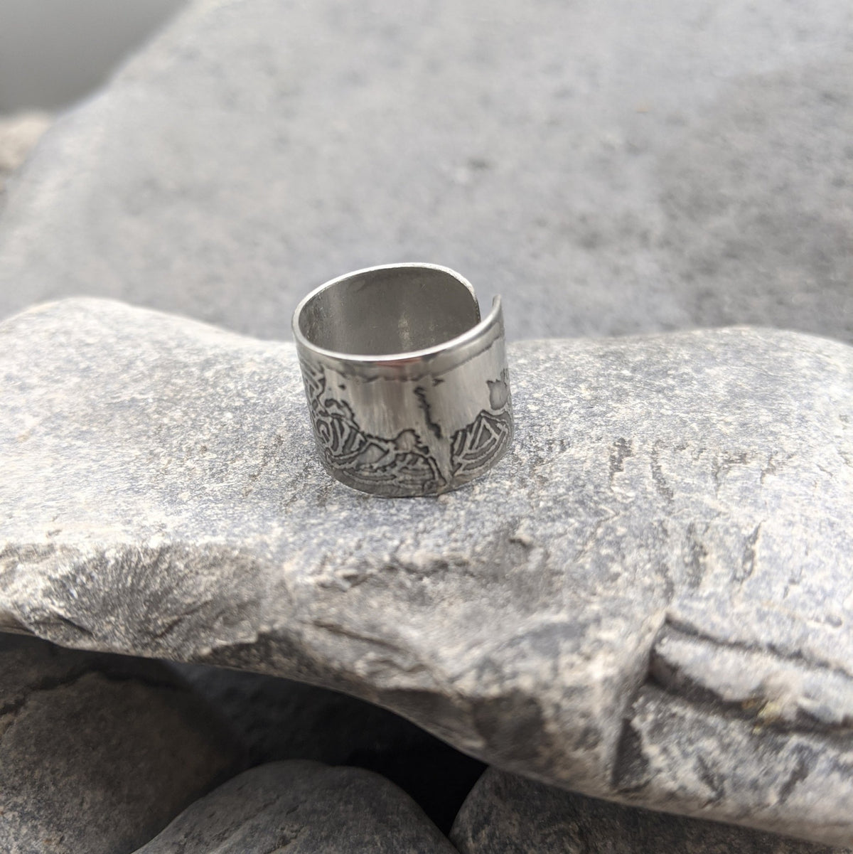 Geri and Freki Ring - Ring - Horns of Odin