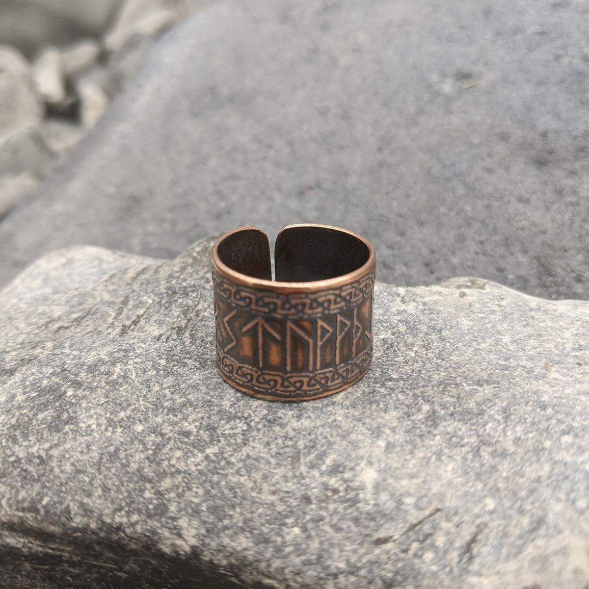 Rune Ring - Ring - Horns of Odin