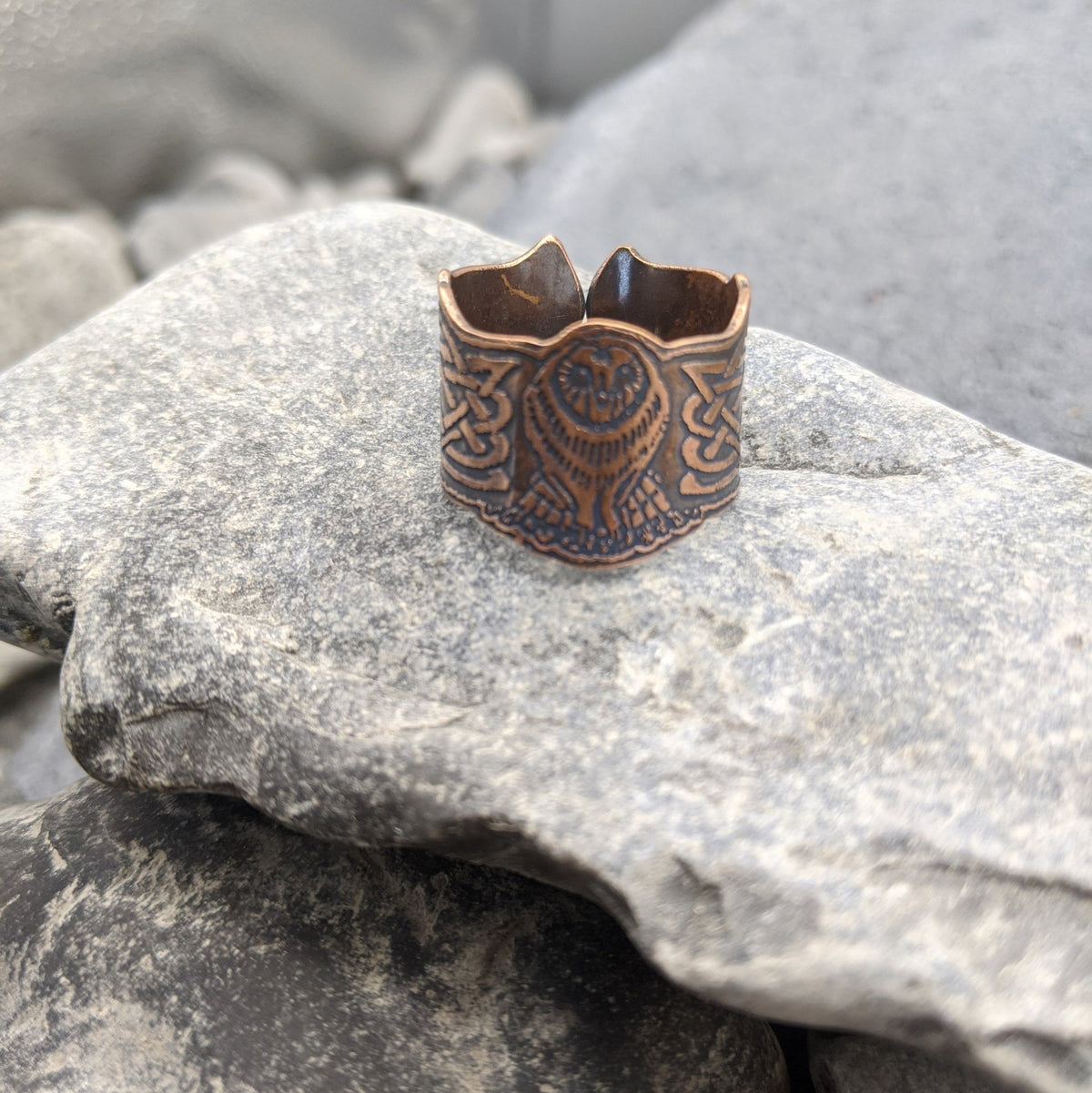 Owl Cutout Ring - Ring - Horns of Odin