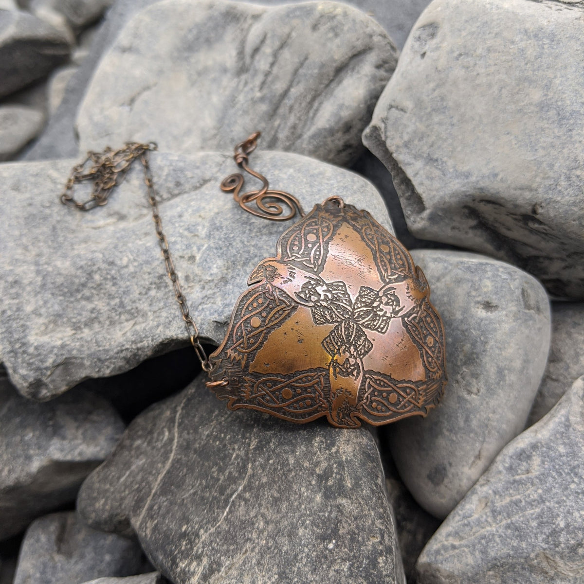 Triple raven pendant - Pendant - Horns of Odin
