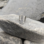 Silver Raven ear cuff - Earrings - Horns of Odin