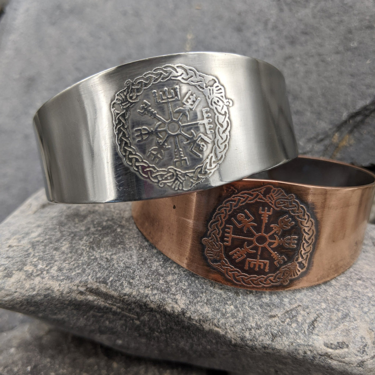 Vegvisir Cuff - Cuff - Horns of Odin