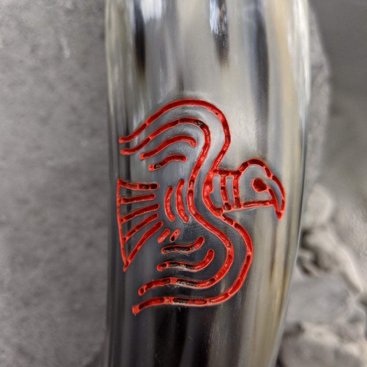 Raven Banner Drinking Horn - Drinking horn - Horns of Odin