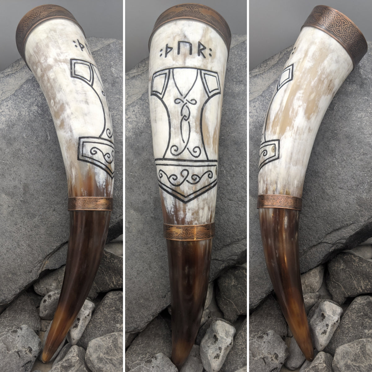 Mjolnir with Hugin and Munin rim