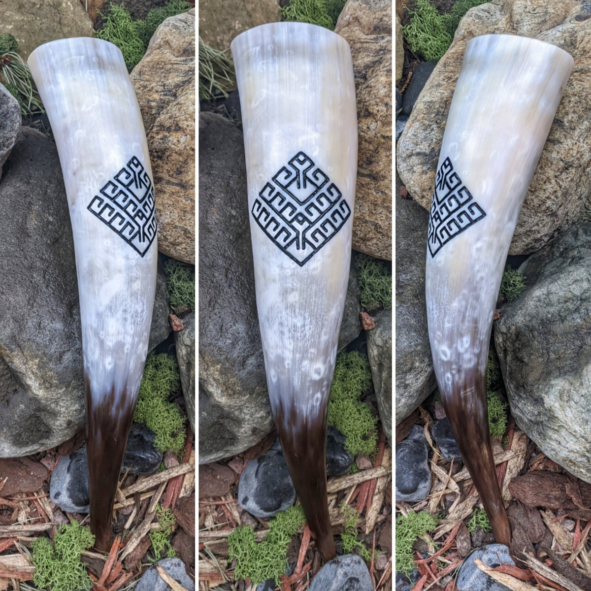 Yggdrasil drinking horn (Traditional) - Drinking horn - Horns of Odin