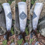 Yggdrasil drinking horn (Traditional) - Drinking horn - Horns of Odin