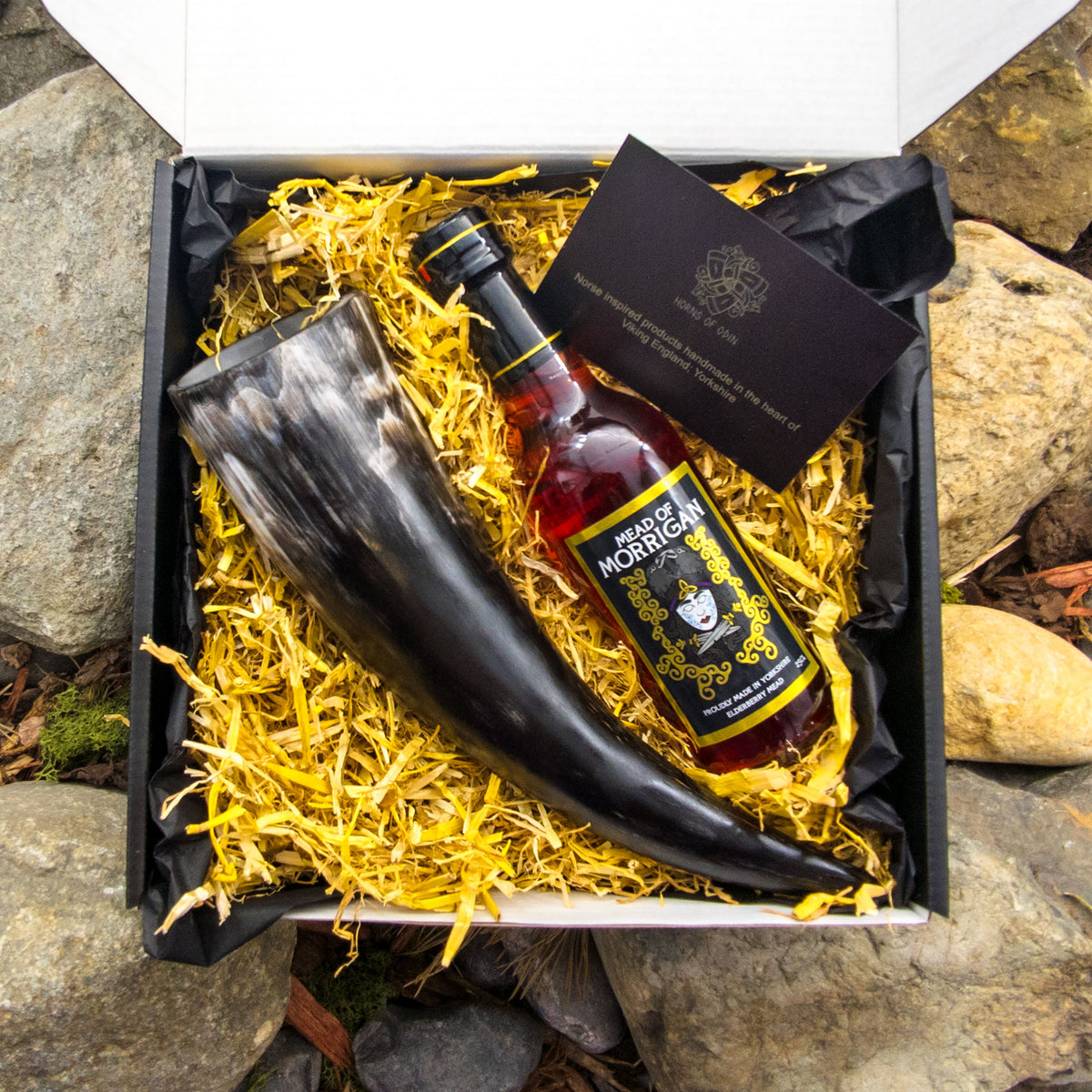Viking Mead & Horn Gift Box Set