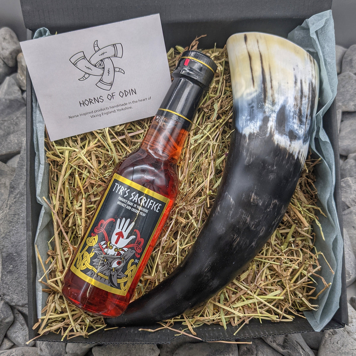 Mead Horn Gift Box- Tyr's Sacrifice