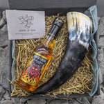 Viking Mead & Horn Gift Box Set - Mead Horn Gift Box - Horns of Odin
