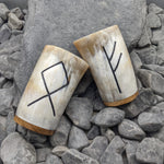 Rune Mug - Horn mug - Horns of Odin