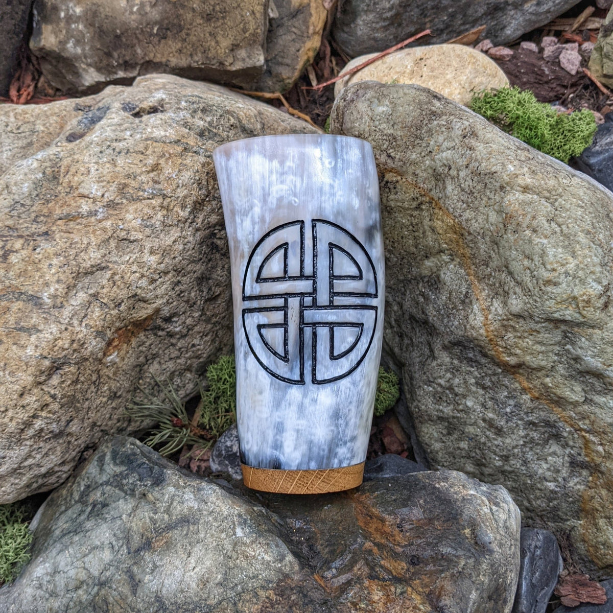 Shield Knot Mug - Horn mug - Horns of Odin
