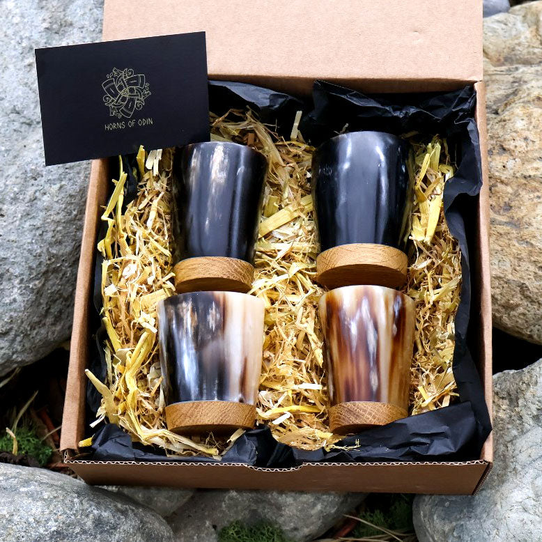 Horn Shot Glasses - Horn mug - Horns of Odin