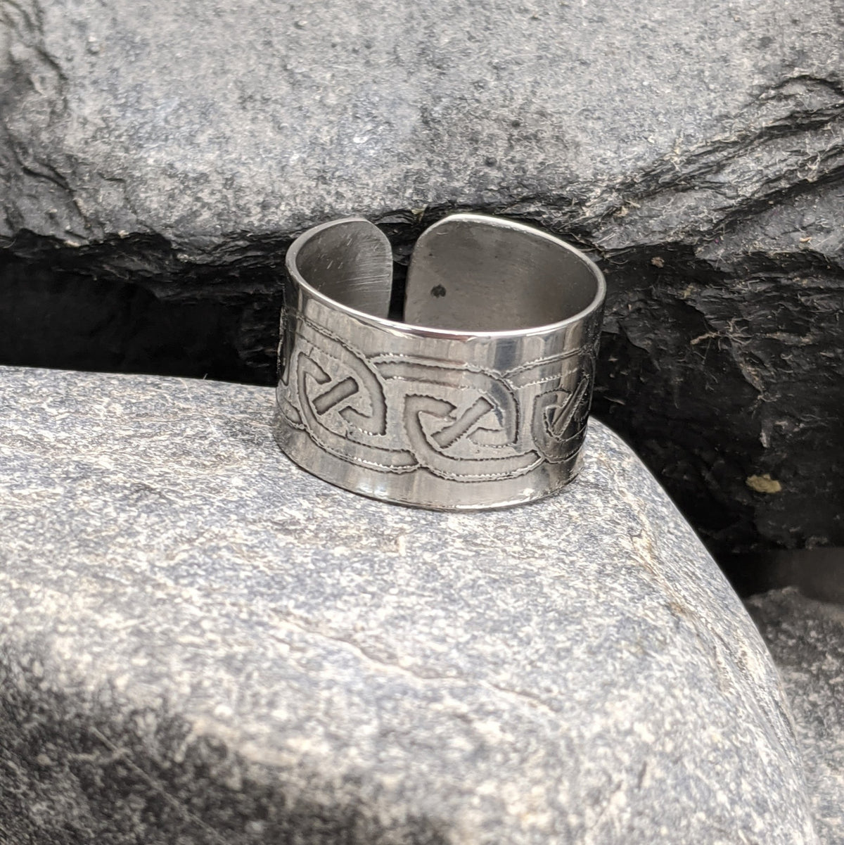 Celtic knot Ring - Ring - Horns of Odin