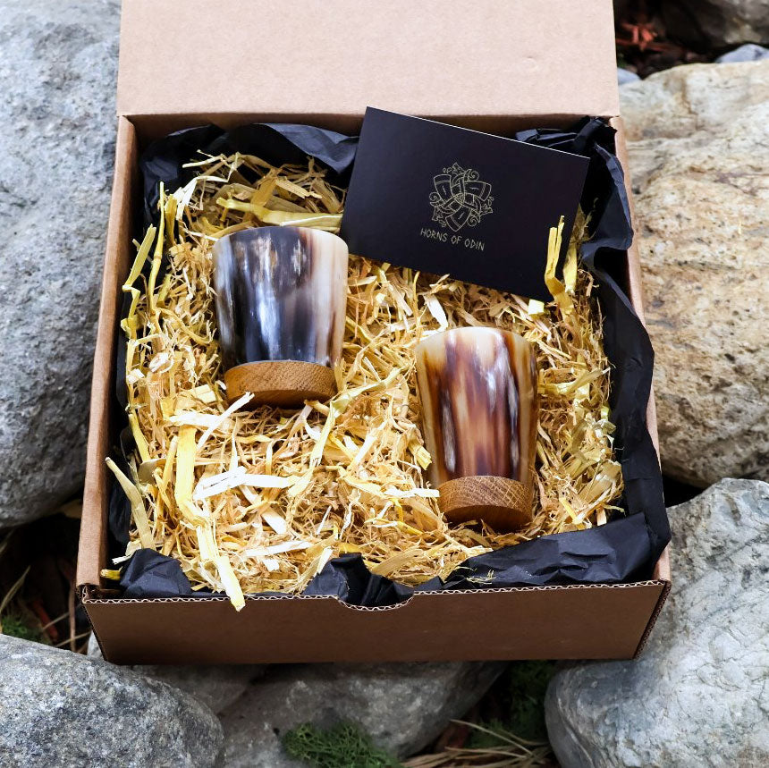 Horn Shot Glasses - Horn mug - Horns of Odin