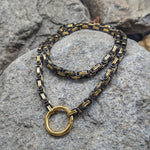 Aesir God Chain (Black + Gold)