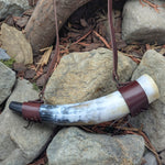 Large War Horn with Shoulder Strap