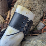 Large War Horn with Shoulder Strap