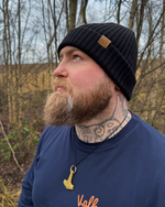 Wanderer's Merino Beanie - Black