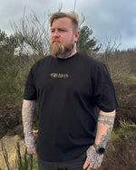Runic Oversize Tee - Black