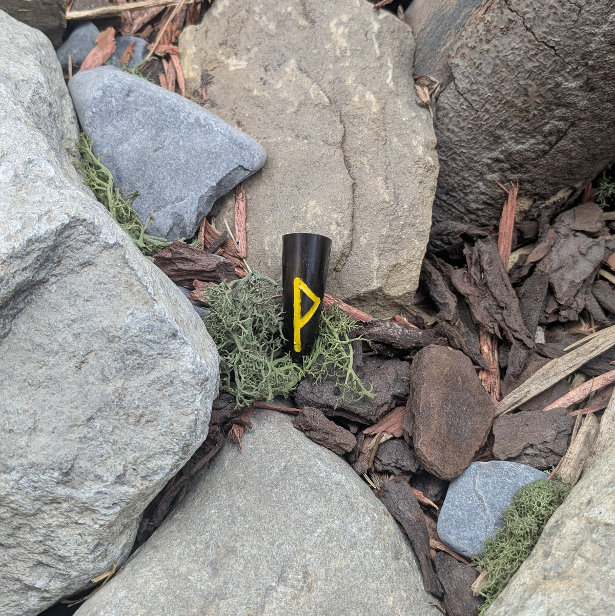 Rune Horn Pendant (Elder Futhark)
