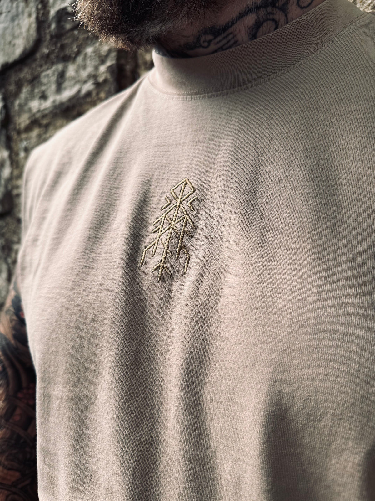 Bindrune Sleeveless - Faded Khaki