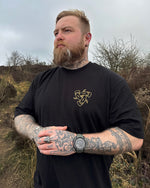 Horns of Odin Oversize Tee - Black