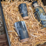 Horn Shot Glass & Mead Gift Set