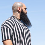 Embroidered Runic Tee (Stripe)