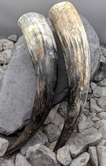 Rustic drinking horn