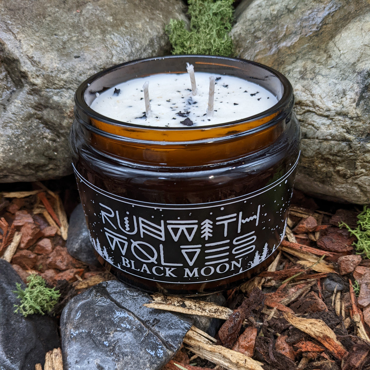 Black Moon Natural Soy Candle 500ml