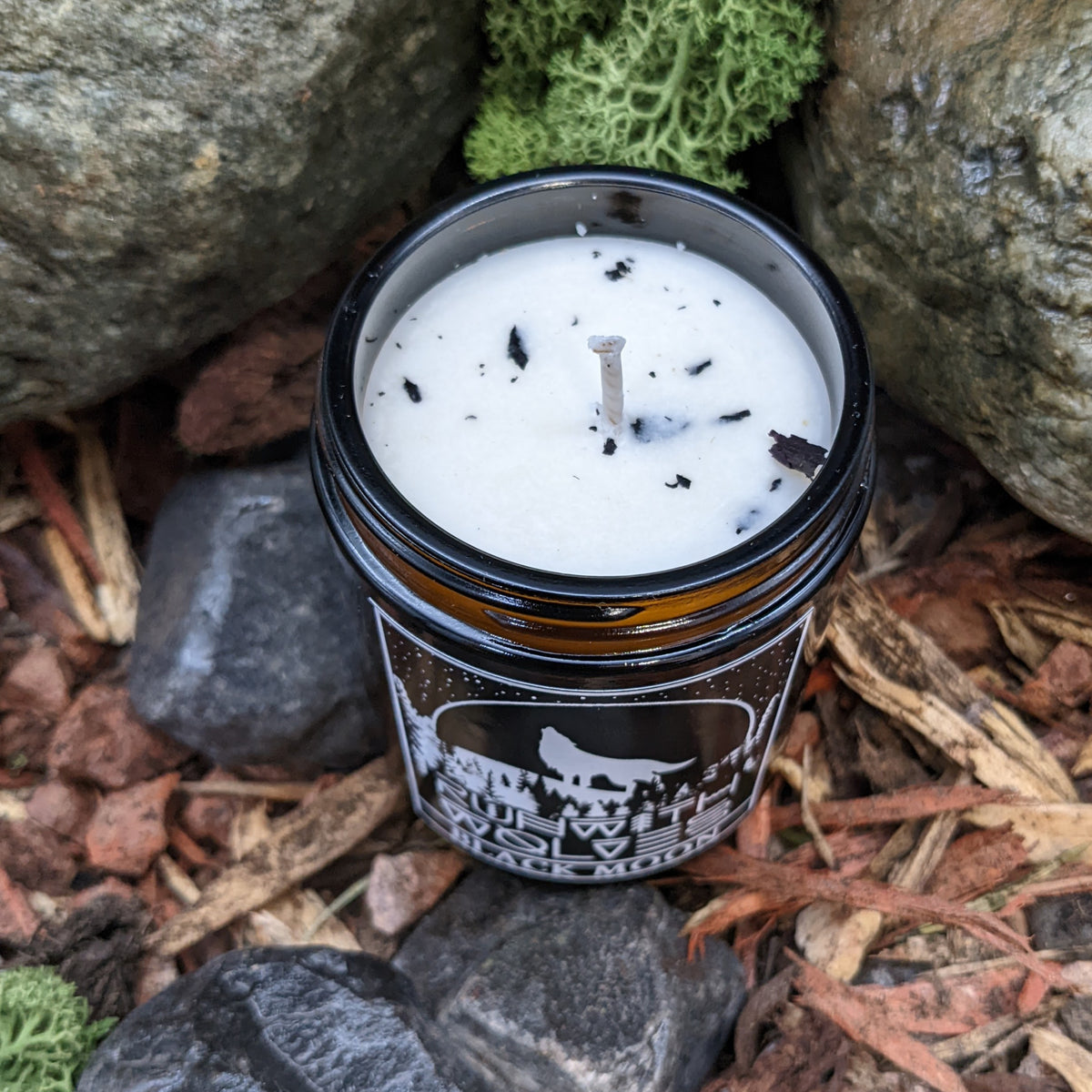Black Moon Natural Soy Candle 180ml