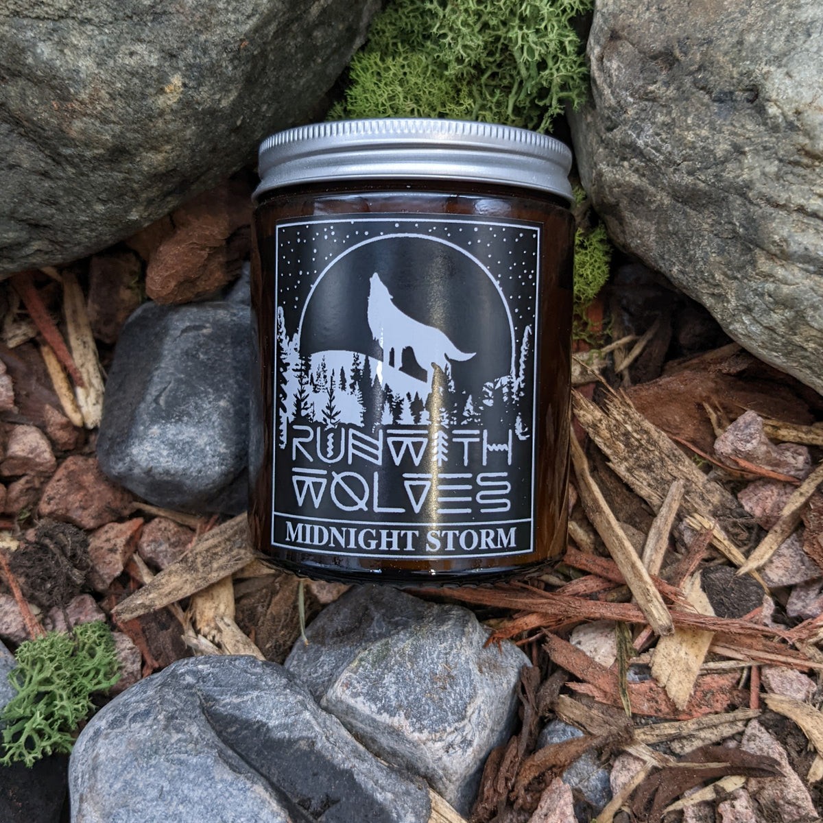 Midnight Storm Natural Soy Candle- 180ml