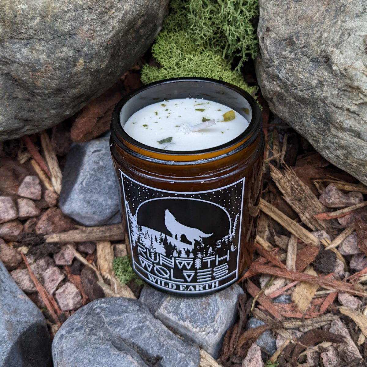 Wild Earth Natural Soy Candle 180ml
